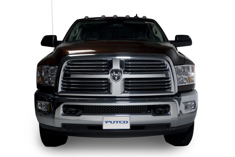 Putco 11-18 Ram HD - Stainless Steel - Punch Style Bumper Grille (Black) Bumper Grille Inserts