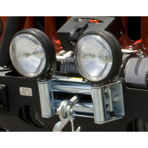 Rugged Ridge Roller Fairlead w/ Off-road Light Mounts