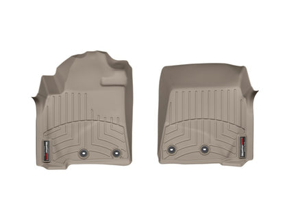 WeatherTech 12-13 Toyota Land Cruiser Front FloorLiner - Tan