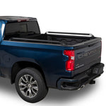 Putco 99-06 Chevy SIlverado - 6.5ft BED (01-05 HD) Locker Side Rails - Black Powder Coated