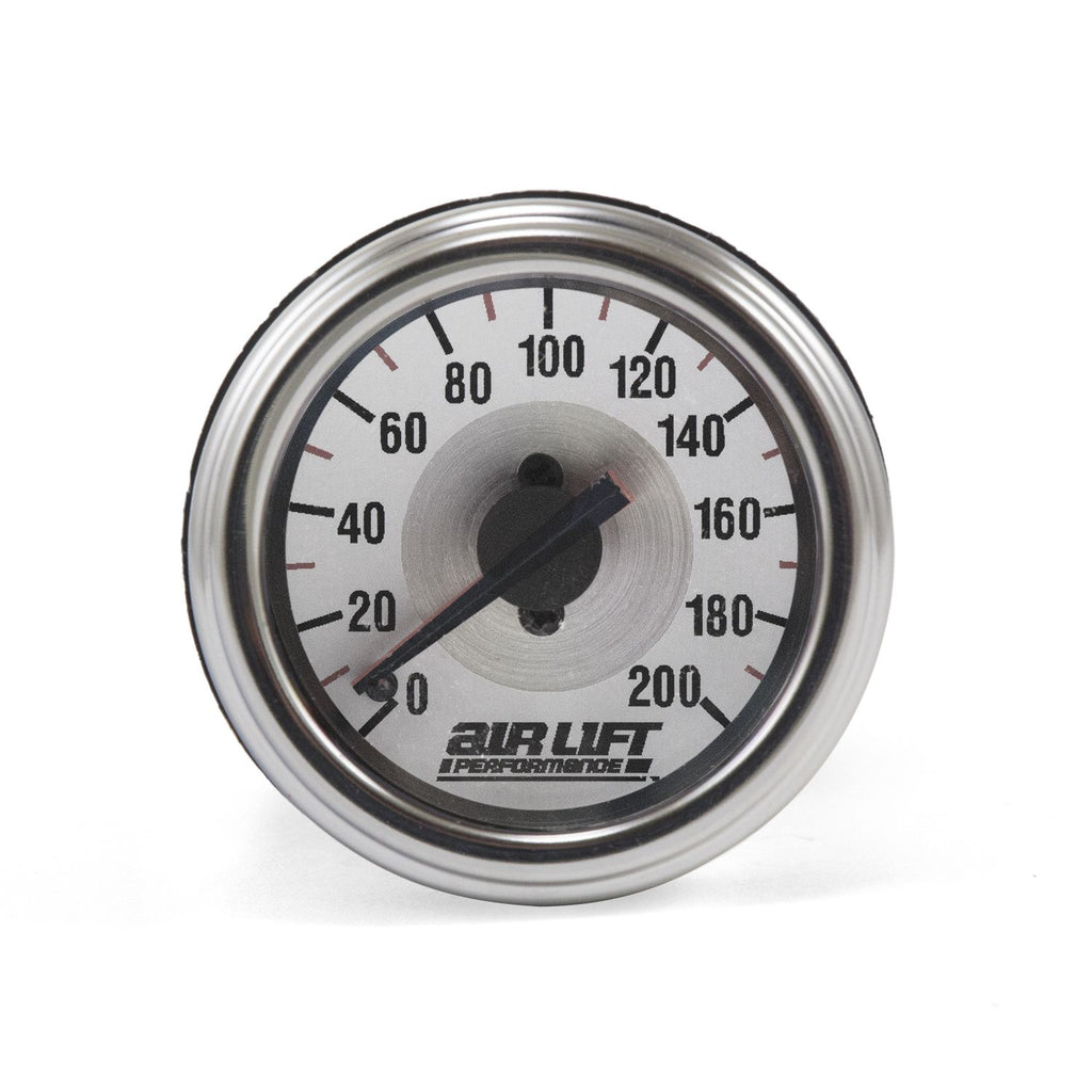 Dual Needle Air Gauge; 200 PSI;