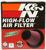 K&N Filter Universal Air Filter Carbon Fiber Top With 6in Flange x 7.5in Base x 6in H