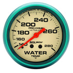 Autometer Ultra-Nite 66.7mm 140-280 Deg F Mechanical Water Temp Gauge