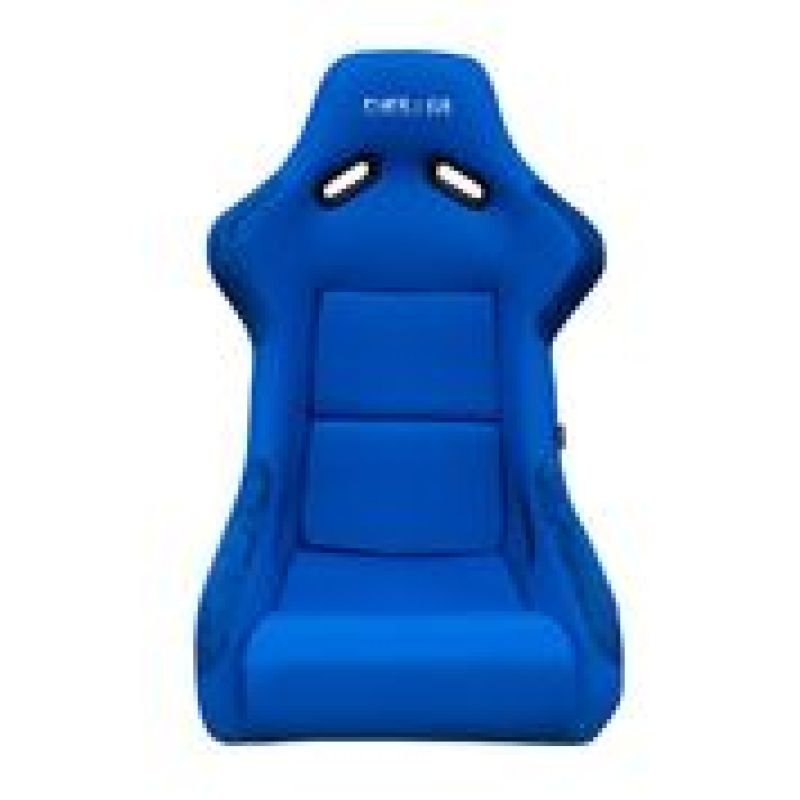 NRG FRP Bucket Seat (Blue Cloth) - Large