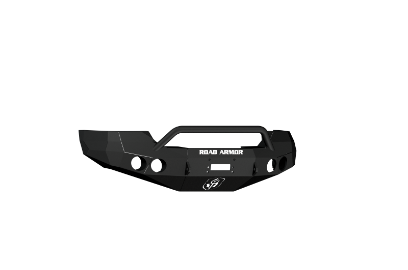 Road Armor 08-10 GMC 2500 Stealth Front Winch Bumper w/Pre-Runner Guard - Tex Blk