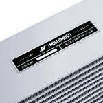 Mishimoto Heavy-Duty Oil Cooler - 17in. Opposite-Side Outlets - Silver