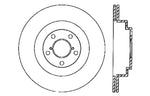 StopTech 06-07 Subaru Impreza WRX (Exc STi) Slotted & Drilled Left Rear Rotor