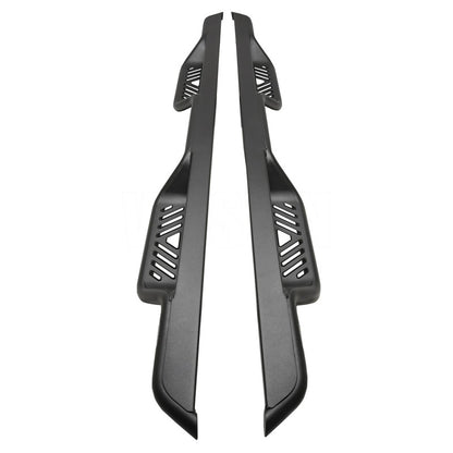 Westin 19-22 Chevrolet Silverado / GMC Sierra Crew Cab Outlaw Nerf Step Bars - Textured Black