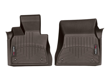 WeatherTech 2018+ BMW X5/X6 Front FloorLiners - Cocoa