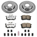 Power Stop 00-02 Audi S4 Rear Z26 Street Warrior Brake Kit