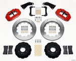 Wilwood Narrow Superlite 6R Front Hat Kit 14.00in Red 65-82 Corvette C2/C3