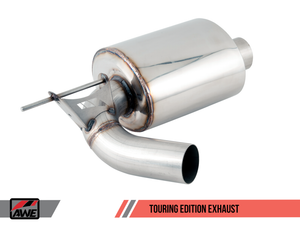 AWE Tuning BMW F22 M235i / M240i Touring Edition Axle-Back Exhaust - Chrome Silver Tips (102mm)