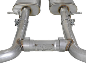 aFe MACH Force-Xp 2-1/2in 304 SS Cat-Back Exhaust 15-19 Dodge Challenger V6-3.6L - Raw Tip