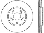 StopTech 91-96 Acura NSX Cryo Slotted Rear Left Sport Brake Rotor