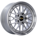 BBS LM 17x7.5 5x130 ET28 CB71.6 Diamond Silver Center Diamond Cut Lip Wheel