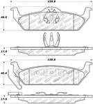 StopTech Street Touring 10-11 Ford F-150 Rear Brake Pads