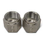 Russell Performance -6 AN Tube Nuts 3/8in dia. (Endura) (2 pcs.)