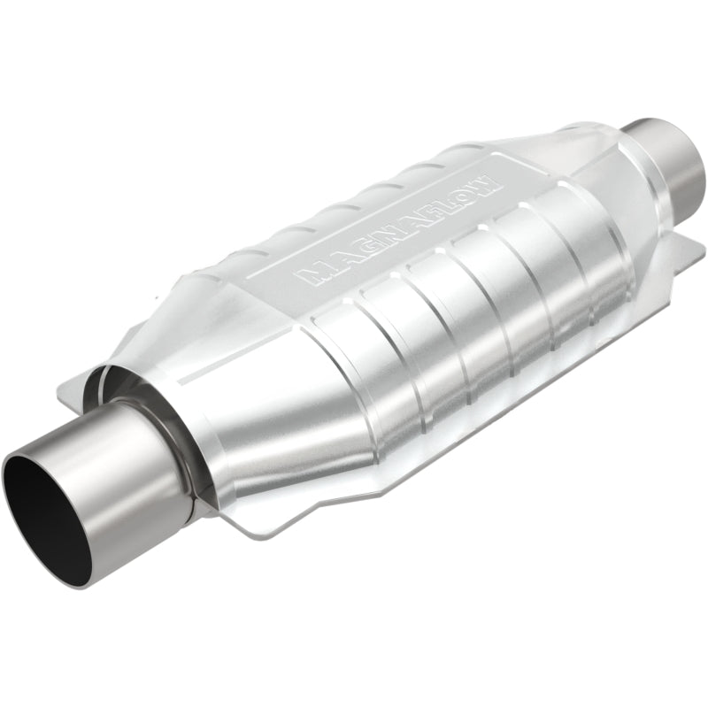 MagnaFlow Univ Cat Conv 3in Inlet/Outlet Center/Center Oval 12in Body L x 6.5in W x 16in Overall L