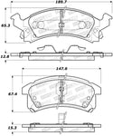 StopTech Street Brake Pads - Front/Rear