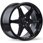 Enkei T6R 18x9.5 45mm Offset 5x100 Bolt Pattern 72.6 Bore Gloss Black Wheel