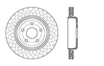 StopTech 12-15 Jeep Cherokee SRT8 Sport Slotted & Drilled Rear Passenger Side Rotor