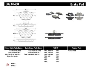 StopTech Performance Brake Pads