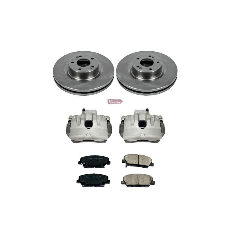 Power Stop 10-16 Hyundai Genesis Coupe Front Autospecialty Brake Kit w/Calipers