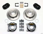 Wilwood Forged Dynalite P/S Park Brake Kit Chevy 12 Bolt-Spec 3.15in Brng Stggrd mt