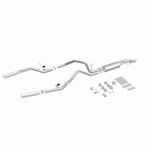 MagnaFlow 11 Ford F-150 3.7L/5.0L/6.2L SS Catback Exhaust Dual Split Rear Exit w/ 3.5in SS Tips