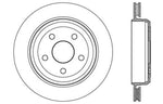 StopTech Drilled Sport Brake Rotor 11-17 Jeep Grand Cherokee (Excludes SRT8)