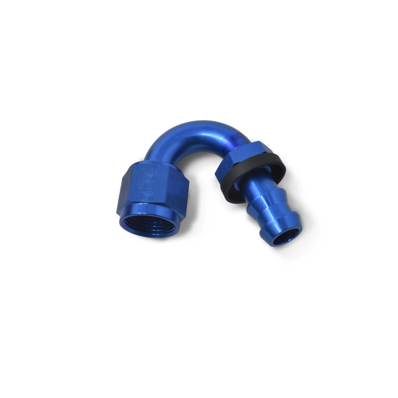 Russell Performance -8 AN Twist-Lok 150 Degree Hose End (3/4in Radius)