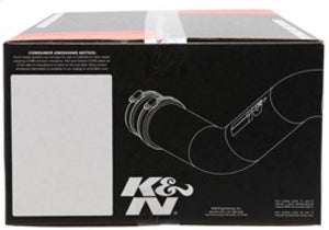 K&N 06-10 Toyota Yaris L4-1.5L Flat Black Typhoon Short Ram Intake