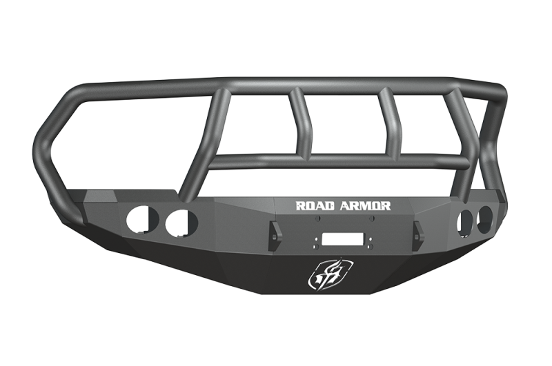 Road Armor 10-18 Ram 2500 Stealth Front Winch Bumper w/Titan II Guard - Tex Blk