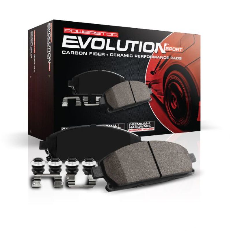 Power Stop 14-16 BMW 228i Front Z23 Evolution Sport Brake Pads w/Hardware