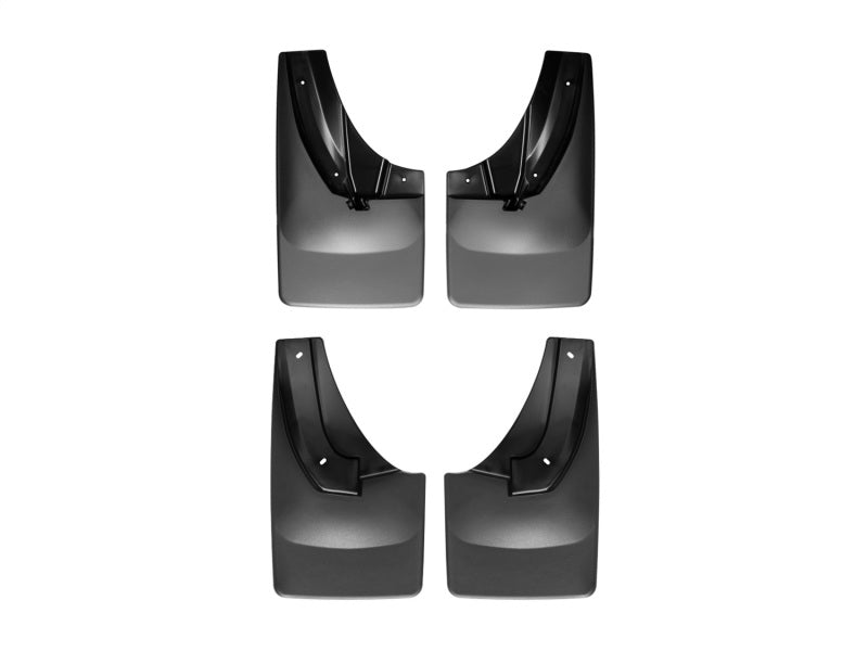 WeatherTech 2014+ Dodge Ram 2500/3500 (Vehicles w/o Fender Flares) No Drill Mudflaps - Black