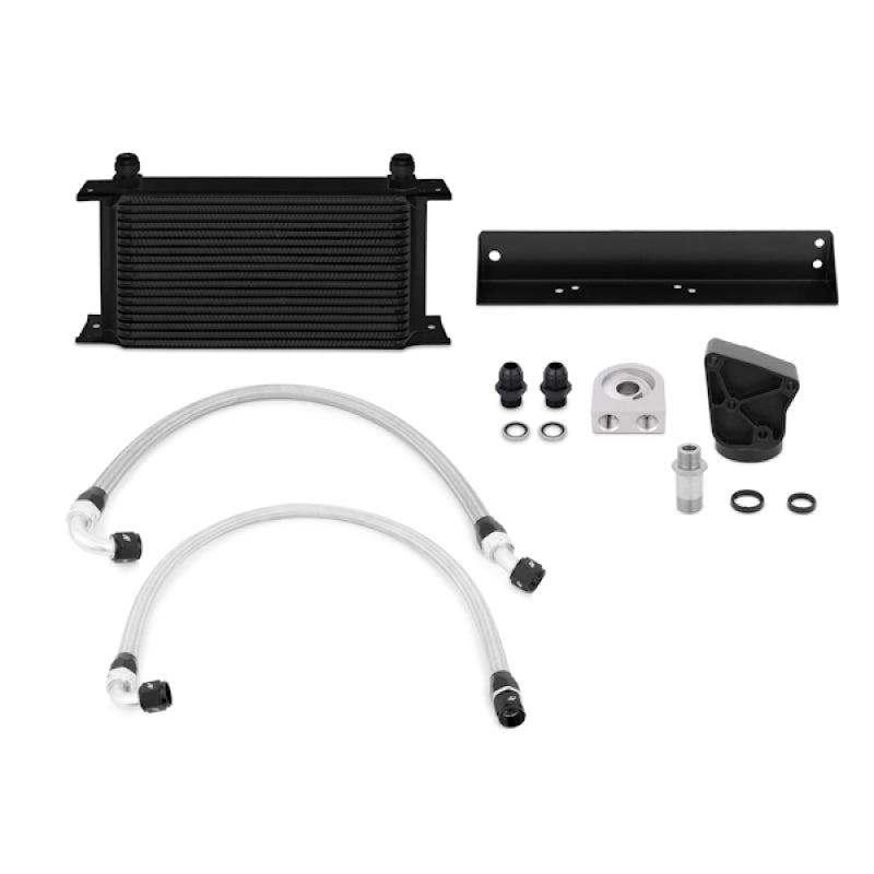 Mishimoto 10-11 Hyundai Gensis Coupe 3.8L Black Oil Cooler Kit