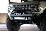 DV8 Offroad 2021+ Ford Bronco Modular Front Bumper Winch Capable w/ Auxiliary Light Mounts