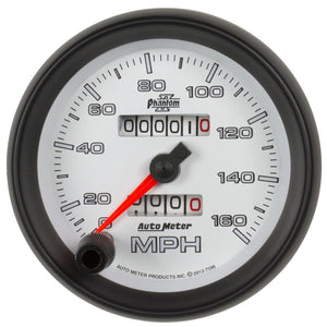 Autometer Phantom II 3-3/8in 160 MPH Mechanical Speedometer
