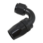 Russell Performance -8 AN Black 120 Degree Full Flow Swivel Hose End