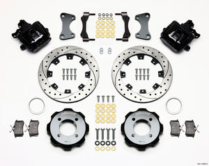 Wilwood Combination Parking Brake Rear Kit 11.75in Drilled 2011 Fiesta Rear