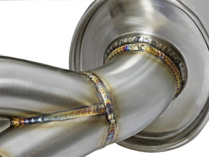 aFe Power Elite SS-304 Carbon Tip Dual Cat Back Exhaust 13-14 Porsche 911 C2S (991) H6-3.8L