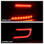 Spyder Audi A6 05-08 4Dr Sedan Only Version 2 Light Bar LED Tail Lights Blk ALT-YD-AA605V2-LBLED-BK