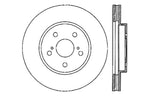 StopTech 04 Lexus RX330 SportStop Slotted & Drilled Right Rear Rotor