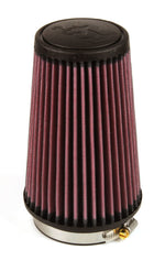 K&N Filter Universal Rubber Filter 3 1/2 inch Flange 4 5/8 inch Base 3 1/2 inch Top 7 inch Height