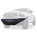 Westin 10-18 RAM 2500/3500 Pro-Series Front Bumper - Tex. Blk