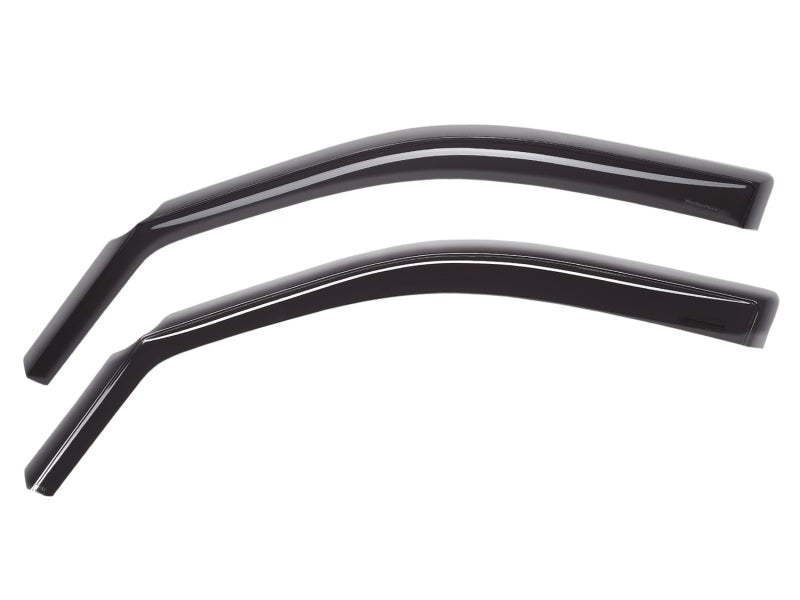 WeatherTech 2020+ Ford Explorer Front Side Window Deflectors - Dark Smoke