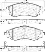 StopTech Street Brake Pads