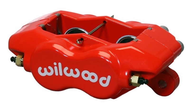 Wilwood Caliper-Forged DynaliteI-Red 1.62in Pistons .81in Disc