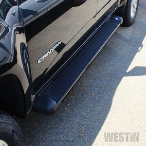 Westin SG6 Black Aluminum Running Boards 74.25in