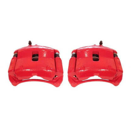 Power Stop 01-02 Acura MDX Front Red Calipers w/Brackets - Pair